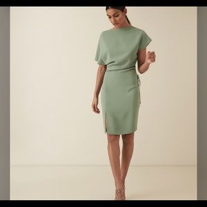 Reiss Marcella dress NEW sz 2 green